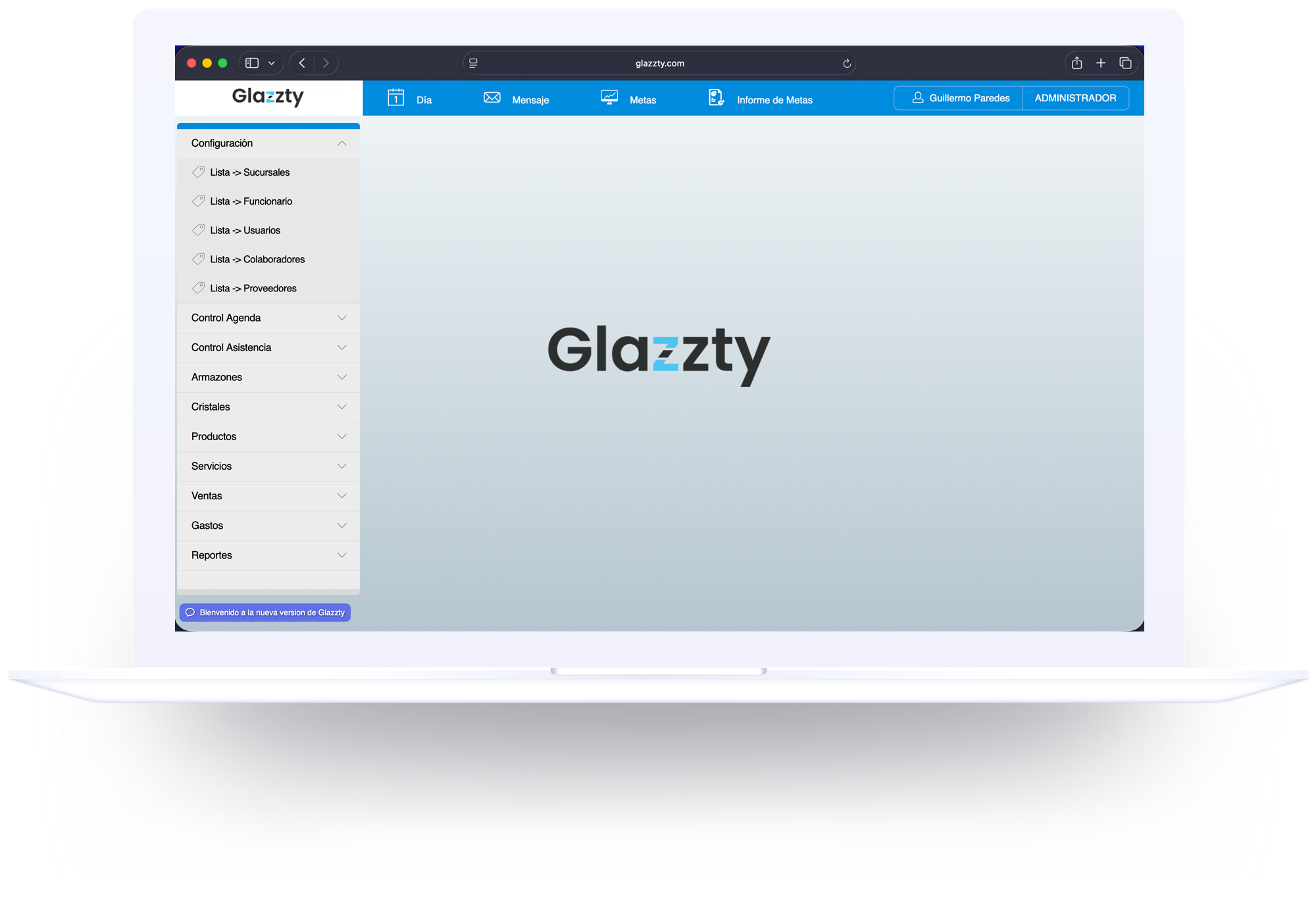 Glazzty: Sistema de gestión para tu óptica